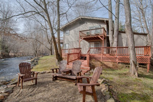 Creekside, Fire Pit, Maggie Valley, Vacation Rental