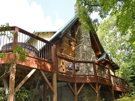 Treetop Cabin Maggie Mountain Vacations