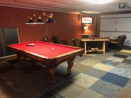 Owl's Perch, Game Room Pool Table